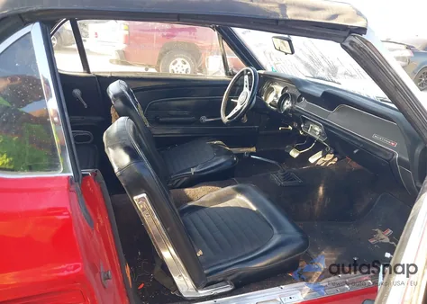 1967 Ford Mustang из США, поврежденный, VIN 7F03T219921